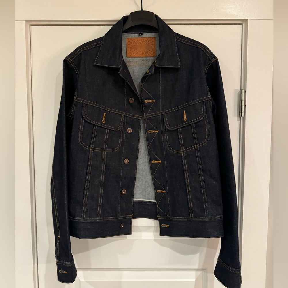Brave Star Raw Selvedge Denim Jacket Men’s M